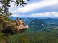 Dragon Crest mountain Krabi Thailand, Dragon Crest or Khuan Sai at Khao Ngon Nak Nature Trail Royalty Free Stock Photo