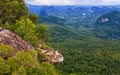 Dragon Crest mountain Krabi Thailand, traveler Dragon Crest or Khuan Sai Khao Ngon Nak Nature Trail Royalty Free Stock Photo