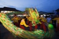 Dragon dance Royalty Free Stock Photo