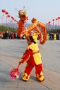 Dragon Dance in Chinese spring festival