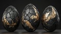 Dragon Eggs. Fantasy Background Royalty Free Stock Photo