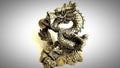 Dragon figurine, bronze. A gift souvenir.