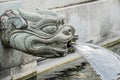 Dragon fountain Chi Lin Nunnery Kowloon Hong Kong