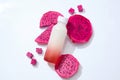 Dragon fruit (Hylocereus) is an exotic fruit that is high in fiber