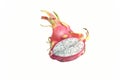 Dragon Fruit isolated Royalty Free Stock Photo