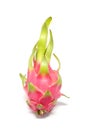 Dragon fruit white background Royalty Free Stock Photo