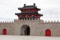 Dragon gate main entrance, traditional Chinese building
