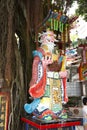 Dragon god of the sea statues in Tin Hau Temple or Kwun Yam Shrine at Repulse Bay in Hong Kong Royalty Free Stock Photo