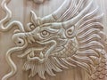 Dragon gold Chinese year new sign symbols religion powers leader carving