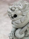 Dragon head stone statue Royalty Free Stock Photo