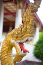 Dragon head at a Thai temple