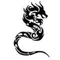 Dragon logo tatto