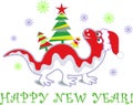 Dragon new year 2012 Royalty Free Stock Photo