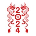 dragon 2024 new year china