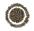 Dragon Pearl Flower Tea circle