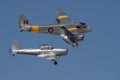 Dragon Rapide and Chipmunk formation