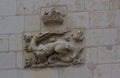 Dragon relief  Royal de Blois Loire Valley France Royalty Free Stock Photo