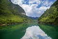 The Dragon River scenery,Hechi,China Royalty Free Stock Photo