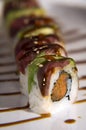 Dragon roll sushi Royalty Free Stock Photo