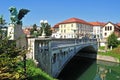 Dragon's bridge, Ljubljana, Slovenia