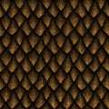 Dragon scales seamless texture Royalty Free Stock Photo