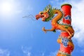 Dragon sculpture Royalty Free Stock Photo