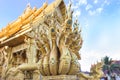 Dragon sculpture at Sri Pan Ton temple, Province Nan,Thailand