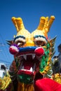 Dragon for the show in china town,Thailand Royalty Free Stock Photo