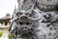 Dragon statue in front of the kiyomizu-dera temple gate, Kyoto Royalty Free Stock Photo