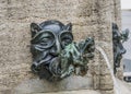 Guardsmen Fountain Dragon Statue Fountain Lucerne Switzerland Royalty Free Stock Photo