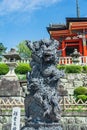 Dragon Statue at Kiyomizudera Temple in Kyoto, Honshu, Japan, Asia Royalty Free Stock Photo