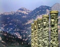 Dragon Statues Mount Tai Taian Shandong Province China Royalty Free Stock Photo