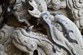 Dragon stone statue Royalty Free Stock Photo