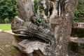 Dragon stone statue Royalty Free Stock Photo