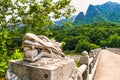 Dragon stone statue national park South Korea