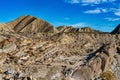 Dragon Tail, Colas de Dragon in Tabernas Desert in Almeria, Spain Royalty Free Stock Photo