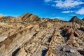 Dragon Tail, Colas de Dragon in Tabernas Desert in Almeria, Spain Royalty Free Stock Photo