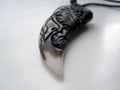 Dragon tooth or claw amulet