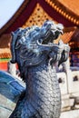 Dragon Tortoise Bronze Statue Gugong Forbidden City Beijing China Royalty Free Stock Photo
