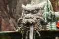 Dragon water fountain in Nikko, Japan