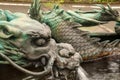 Dragon water fountain in Nikko, Japan