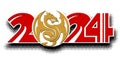 2024 dragon year symbol