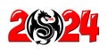 2024 dragon year symbol