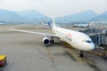 Dragonair Airbus 330-300 at Hong Kong Airport Royalty Free Stock Photo