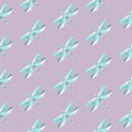 dragonfly abstract figures, vector seamless simple pattern
