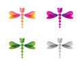 Dragonfly Logo and Icon Design
