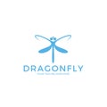 Dragonfly. Logo Royalty Free Stock Photo