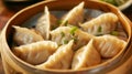 Dragons Breath Dumplings delicious of various. Generative Ai Royalty Free Stock Photo