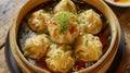 Dragons Breath Dumplings delicious of various. Generative Ai Royalty Free Stock Photo