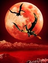 Dragons from the Red Moon